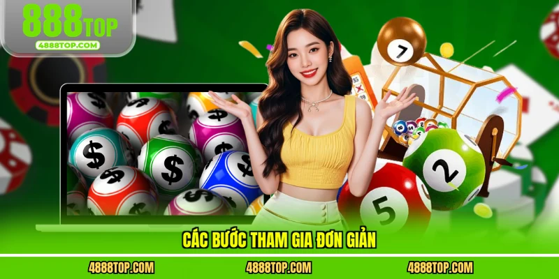 Các bước tham gia đơn giản