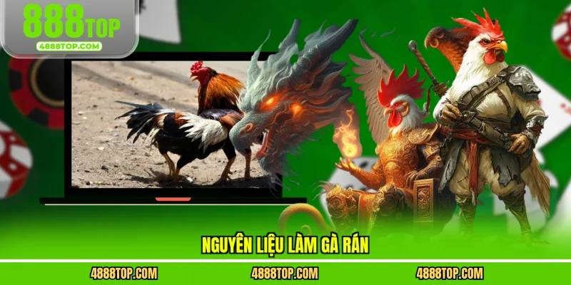 Nguyên liệu làm gà rán